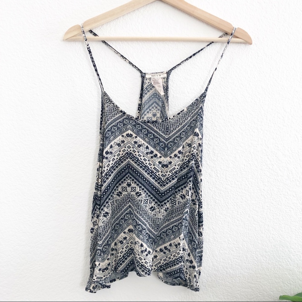 Raffi and Ro Boho Cropped Tank Large